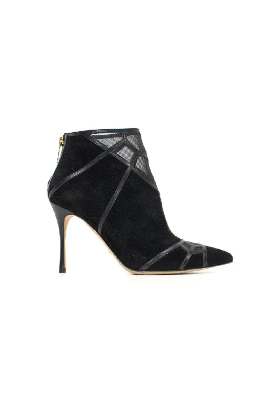 Women's shock - absorbing stiletto heel pumps for all - day wear[WS1433] Sergio Rossi | High Heel Booties