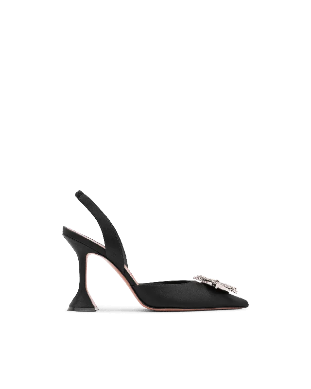 Women's arch - support stiletto heel pumps for better comfortBegum Satin Sling Pumps