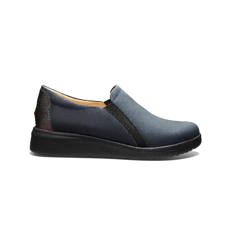 Slip - Resistant Women's Rubber - Sole Loafers in Navy for Wet ConditionsWomen's Featherlight Marin Slip-On