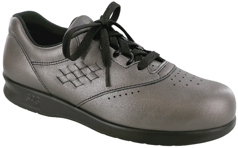 Women's Premium Full - Grain Leather Oxfords in Dark Brown for a Classic Office LookSAS Freetime