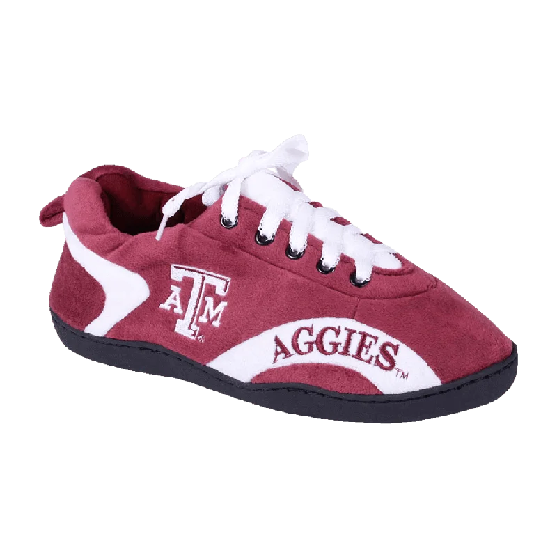 Heated Women's Slippers with Adjustable Temperature Settings in Gray for Cold WintersTexas A&M Aggies All Around