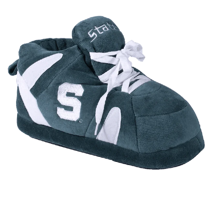 Memory Foam Women's Slippers with a Slip - On Design in Navy for Easy WearMichigan State Spartans Slipper