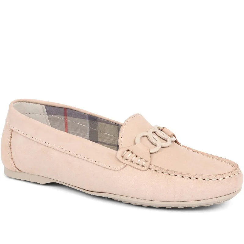 Women's Fur - Lined Loafers in Tan for a Cozy Winter OptionAstrid Leather Loafers - BARBR37510 / 323 746