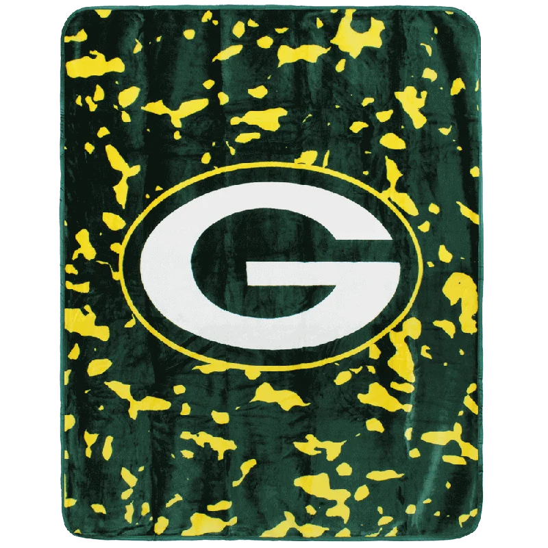 Memory Foam Women's Slippers with a Slip - On Design in Navy for Easy WearGreen Bay Packers Throw Blanket, 50" x 60"