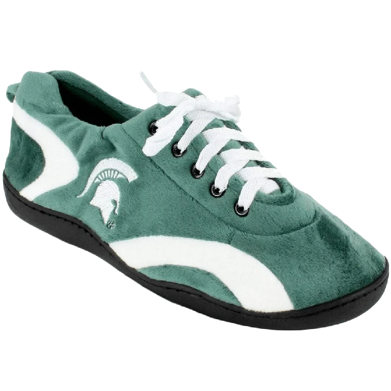 Women's Gel - Cushioned Slippers with a Soft Sole in Blue for All - Day ComfortMichigan State Spartans All Around