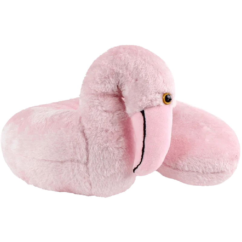 Massage - Nodule Women's Slippers with a Plush Interior in Green for Foot ReliefFlamingo Pillow Pal