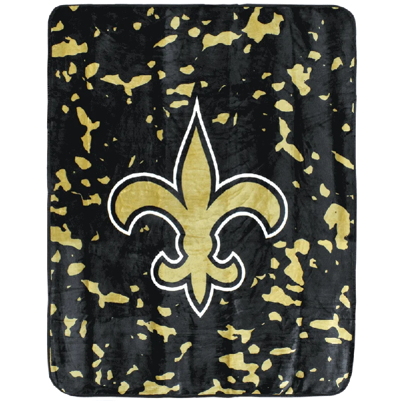 Waterproof Women's Rubber Rain Slippers with Arch Support in Yellow for Wet DaysNew Orleans Saints Throw Blanket, 50" x 60"