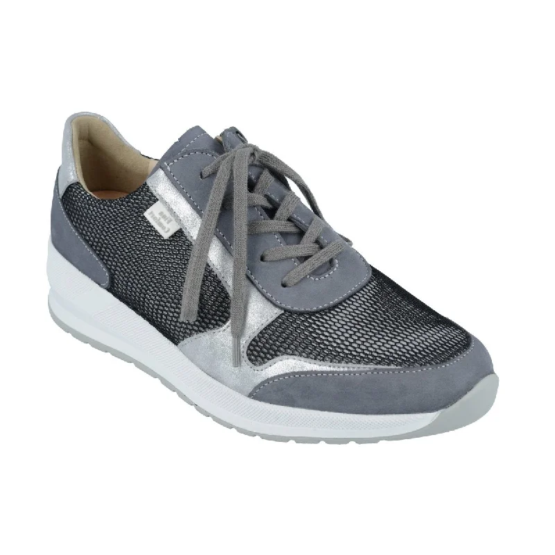 Child - Proof Women's Oxfords in Purple for Moms on the MoveFinn Comfort Women's Mori - Grey/Silver