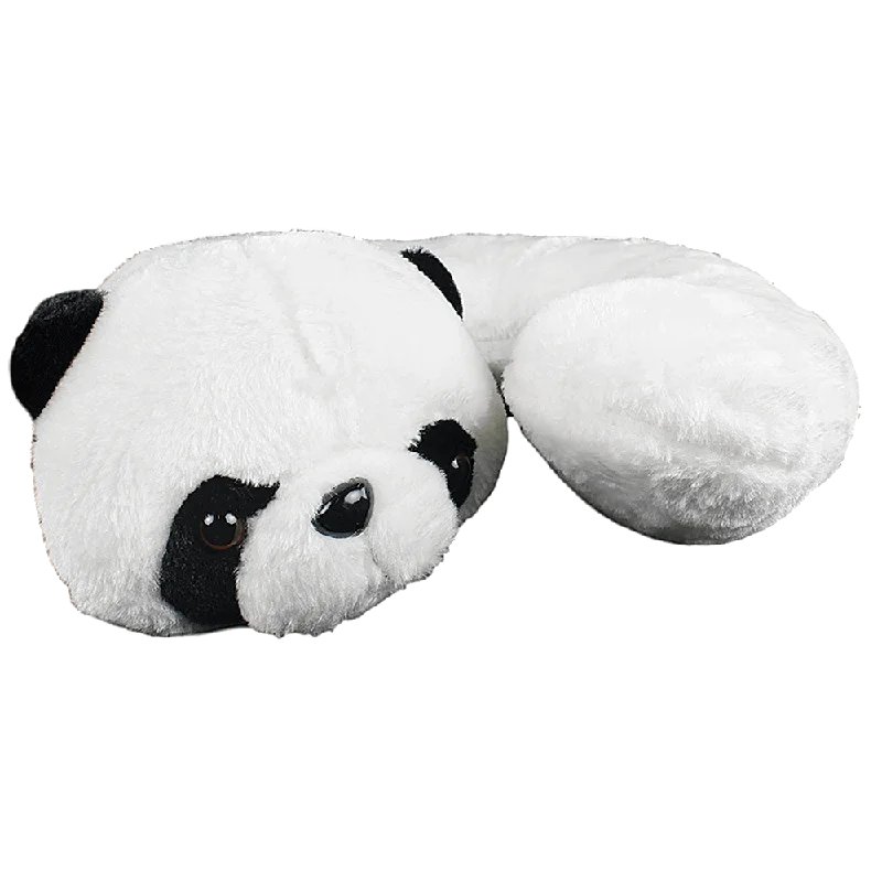 Women's Gel - Cushioned Slippers with a Soft Sole in Blue for All - Day ComfortPanda Pillow Pal