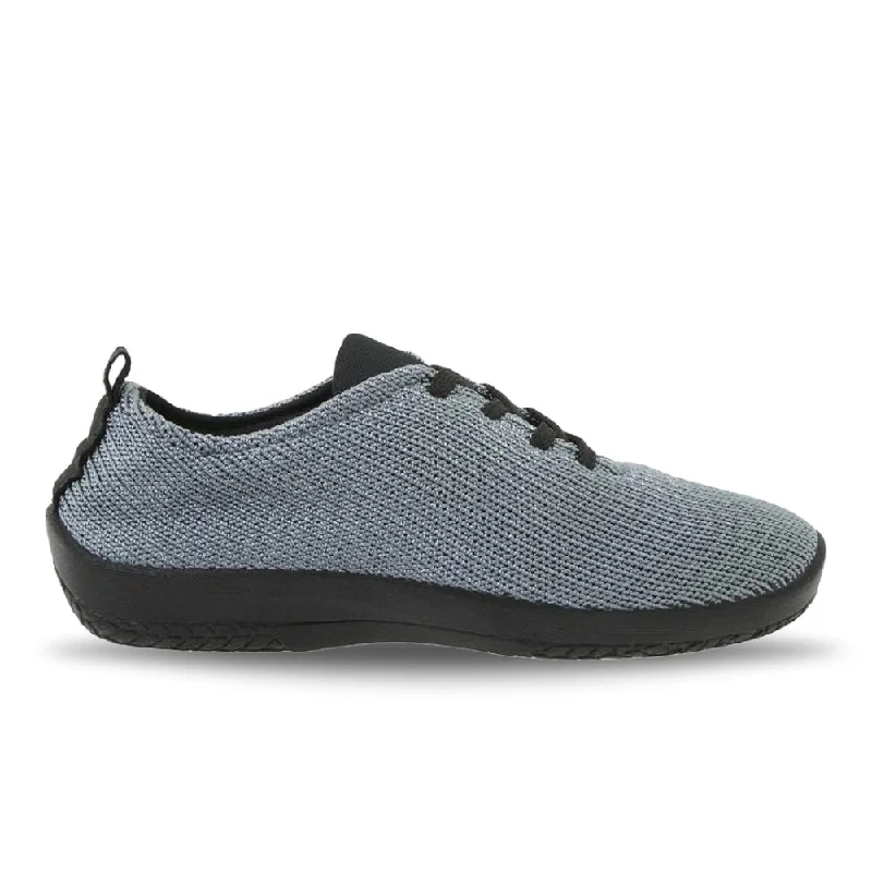 Plus Size Women's Wide - Fit Oxfords with Double Stitching in Black for DurabilityArcopedico Women's LS - Titanium