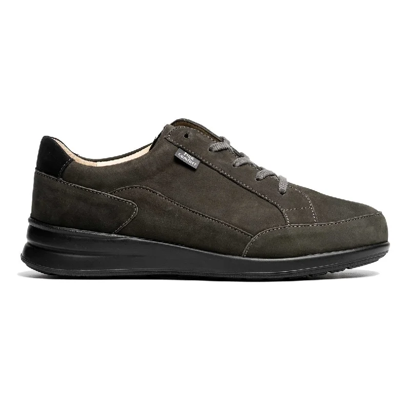 Sustainable Recycled Material Women's Oxfords in Gray for Eco - Conscious ShoppersFinn Comfort Women's Prato Rov/Black Nubuck