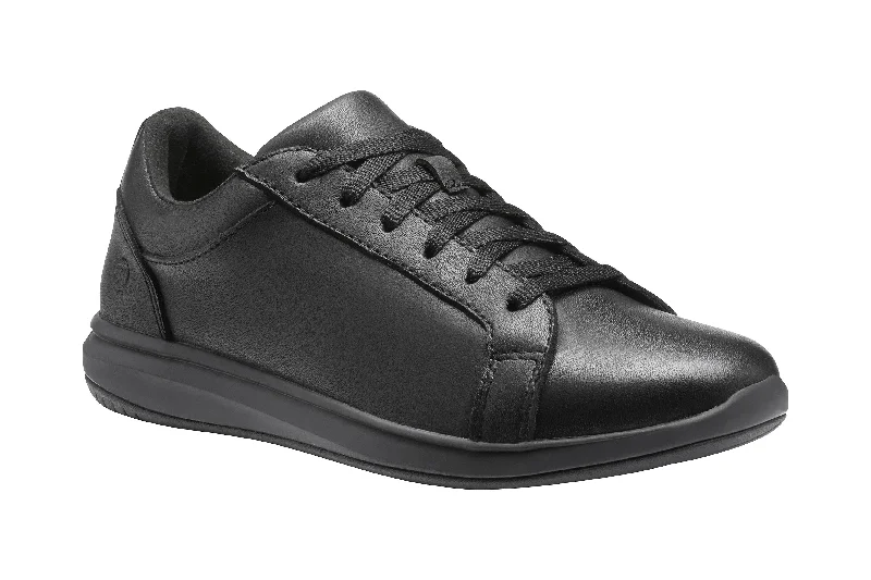 Shock - Absorbing Women's Oxfords in Gray for Active LifestylesSuperfeet Newberry Low SV