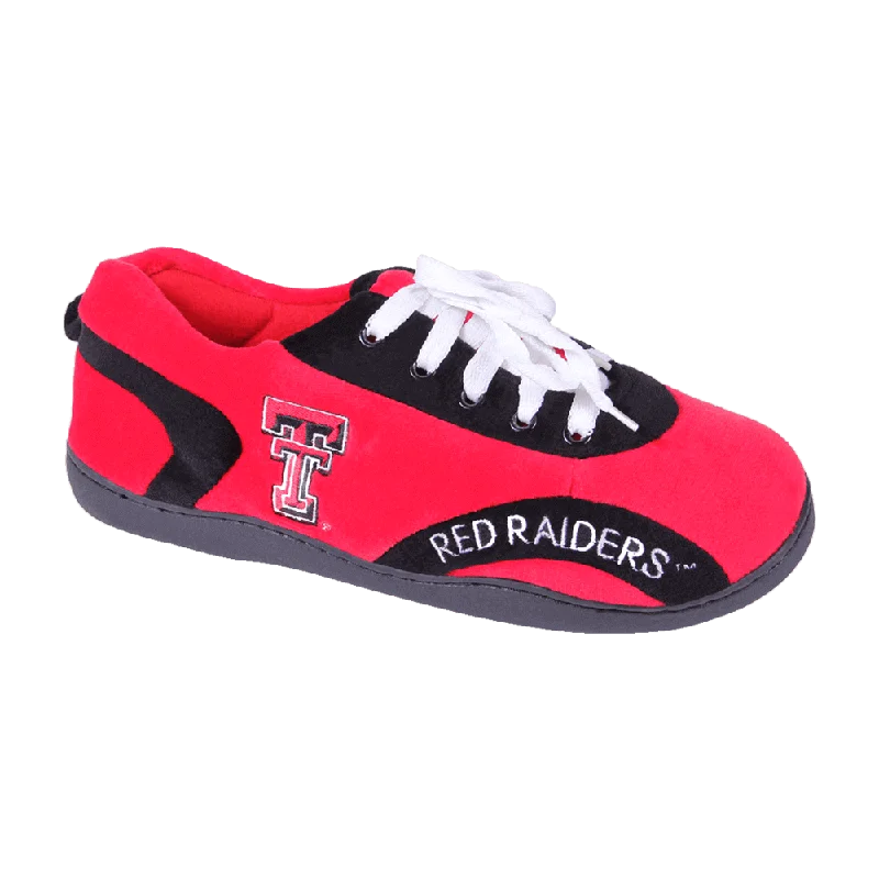 Women's Slippers with a Built - in Heel in Black for a Slightly Elevated LookTexas Tech Red Raiders All Around Slippers