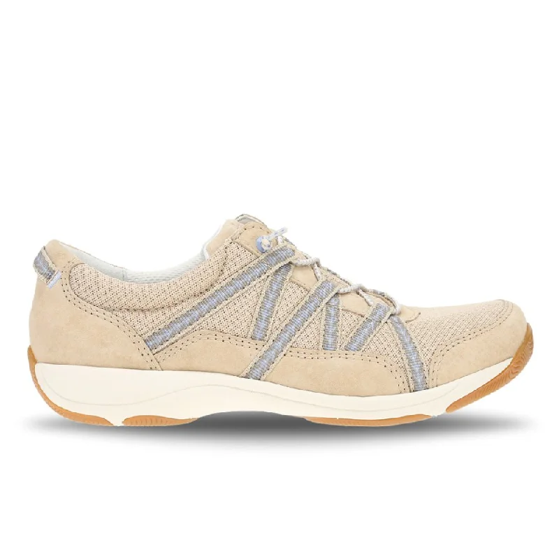 Elastic Goring Side Women's Oxfords in Teal for Easy On - and - OffDansko Women's Harlyn - Sand