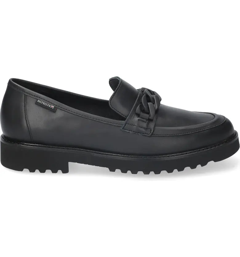 Waterproof Women's Loafers in Black for Rainy DaysMephisto Salka