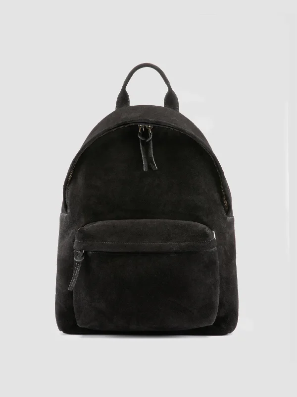 Women's Fur - Lined Loafers in Tan for a Cozy Winter OptionOC PACK 001 - Black Suede Backpack