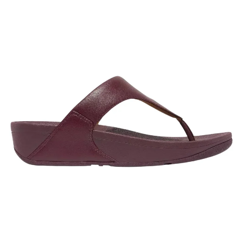 Women's Ankle - Strap Sandals with a Block Heel in Red for a Sophisticated StyleWomen's Ankle - Strap Sandals with a Block Heel in Red for a Sophisticated StyleFitFlop Women's Lulu Mauve Wine