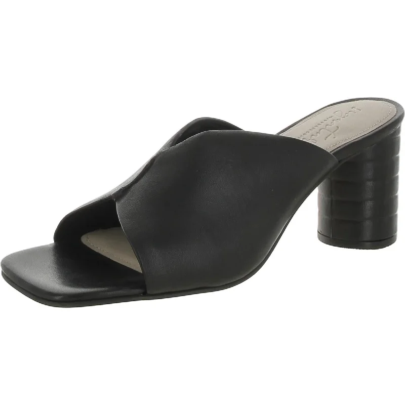 Shock - Absorbing Women's Sandals with a Soft Insole in Black for Active LifestylesShock - Absorbing Women's Sandals with a Soft Insole in Black for Active LifestylesJournee Signature Womens Block Heel Leather