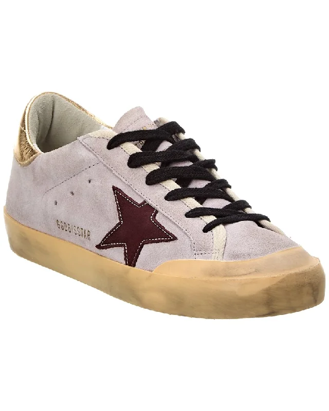 Women's Sneakers with Heel - Stabilizing Technology for Better Balance During RunningGolden Goose Superstar Suede Sneaker