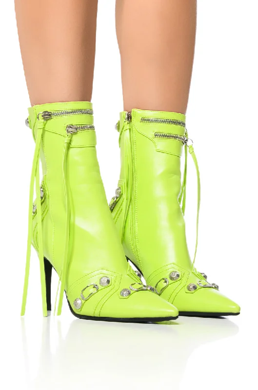 Women's Over - the - Knee Suede Boots in Taupe for a Stylish and Sophisticated OutfitAZALEA WANG BROOKLYN GREEN BOOTIE