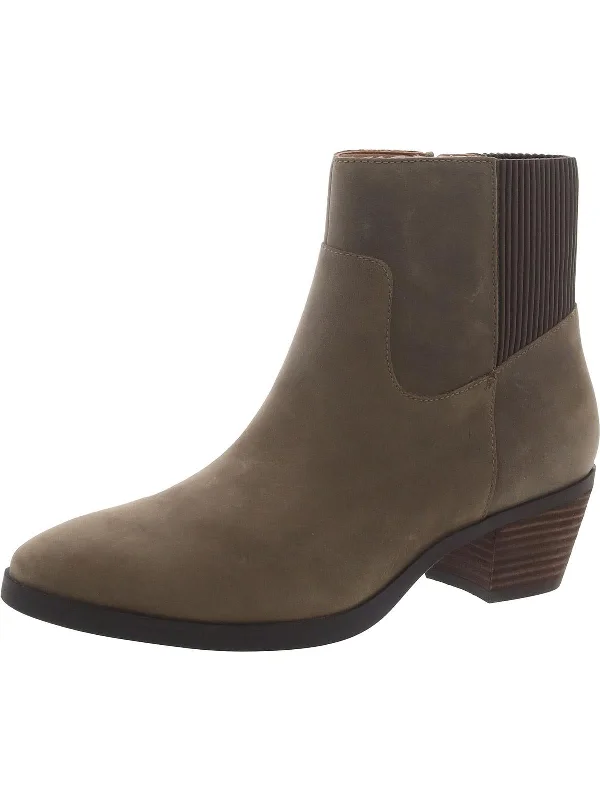 Women's Over - the - Knee Suede Boots in Taupe for a Stylish and Sophisticated OutfitShantelle Womens Nubuck Heels Ankle Boots